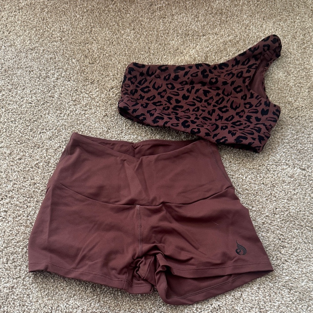 Ryderwear Brown Athletic Shorts